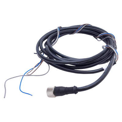 Used Banner MQDEC2-515 Single-Ended Cordset M12 5-Pin Female to Flying Leads, 13ft