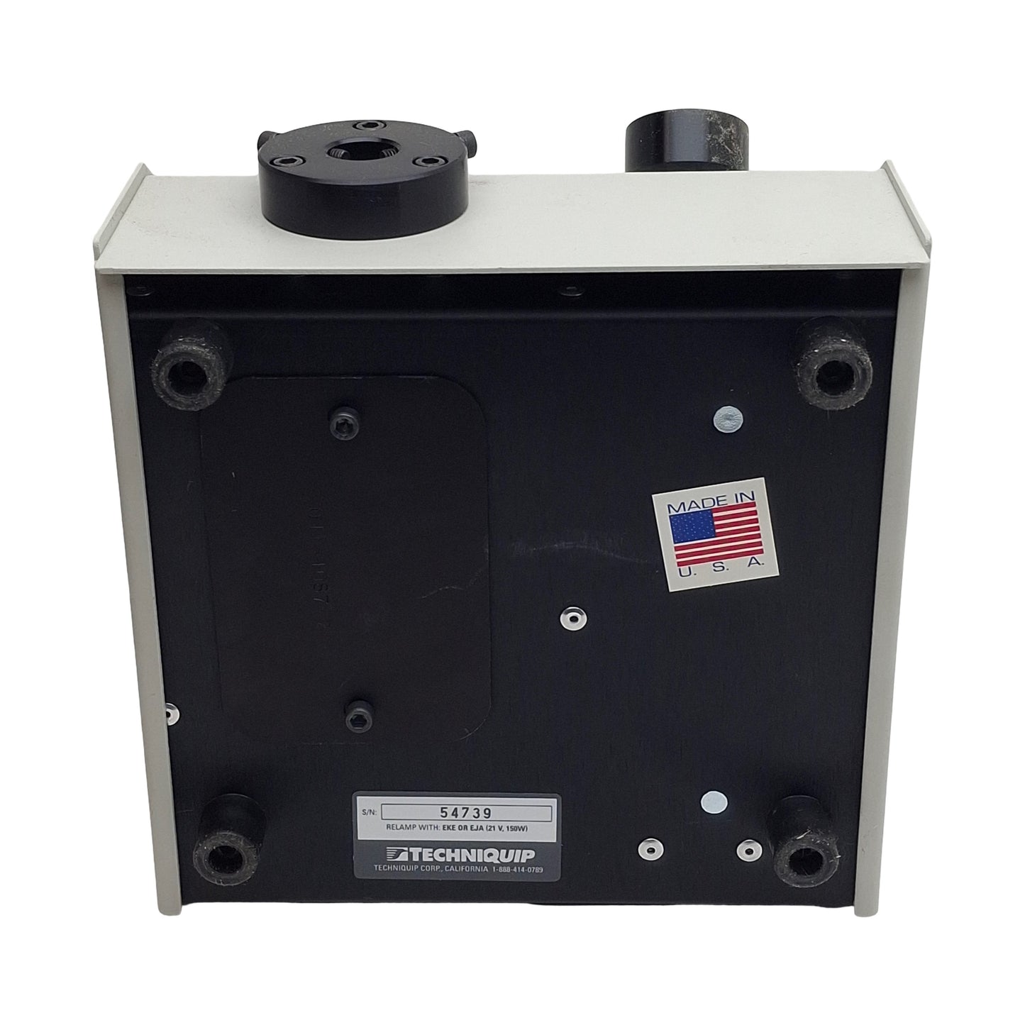 Used Techniquip FOI-150-UL Fiber Optic Light Source Illuminator 120VAC 150W EKE Lamp