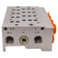 Used SMC SS5Y7-42-04-N11N Aluminum Pneumatic Manifold, 4-Station, ø3/8in One-Touch