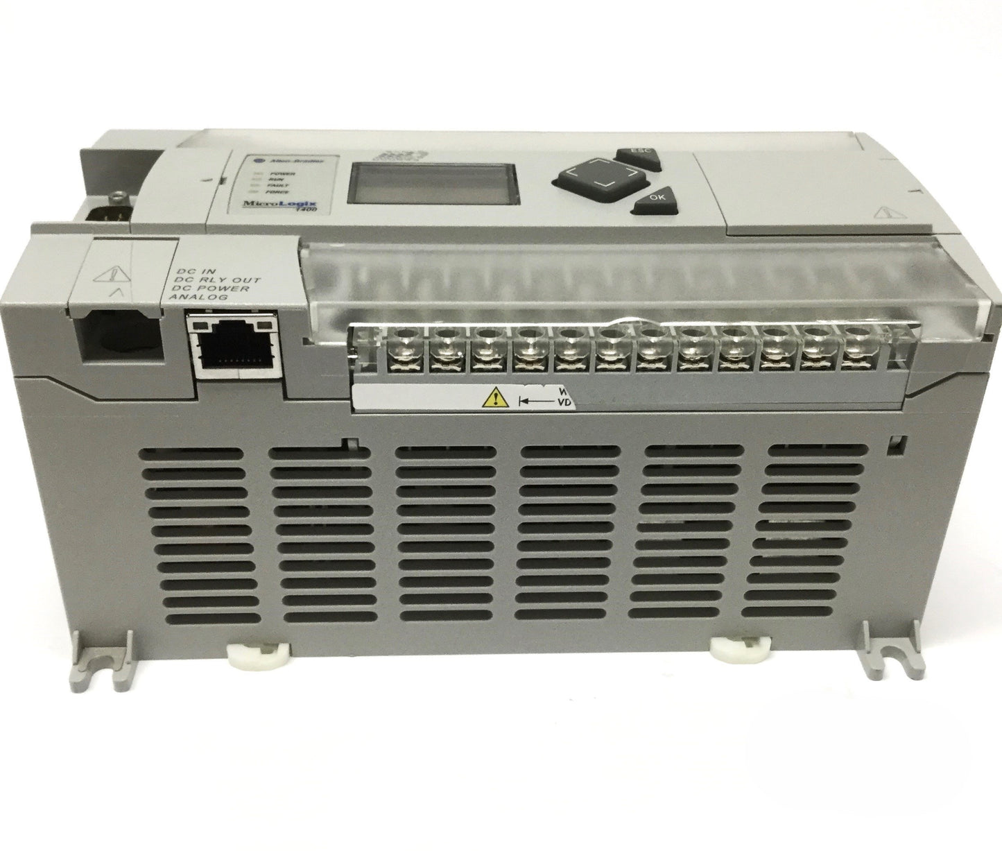 Used Allen Bradley 1766-L32BXBA MicroLogix 1400 PLC Controller, 32-Point, 24VDC