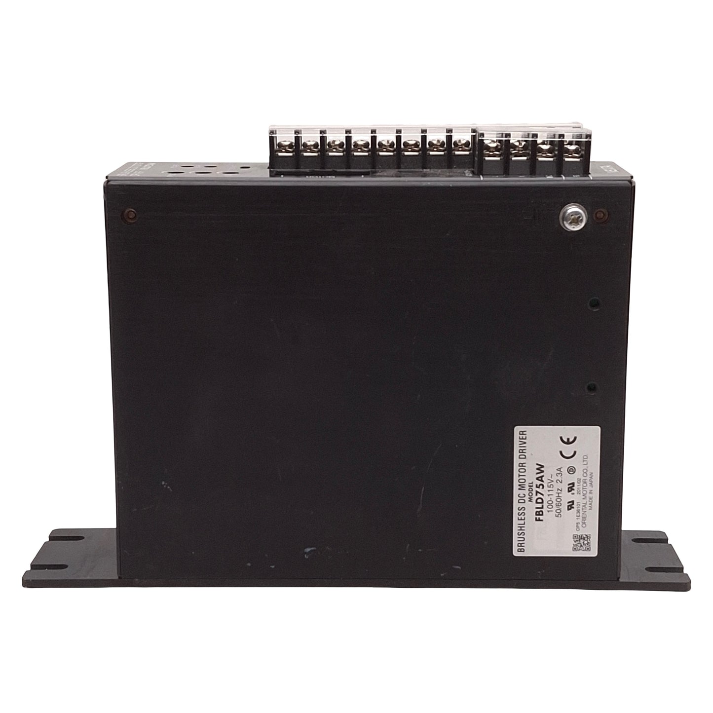 Used Oriental Motor FBLD75AW Vexta Brushless DC Motor Driver, 75W, 1/10HP, 100-115VAC