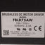 Used Oriental Motor FBLD75AW Vexta Brushless DC Motor Driver, 75W, 1/10HP, 100-115VAC