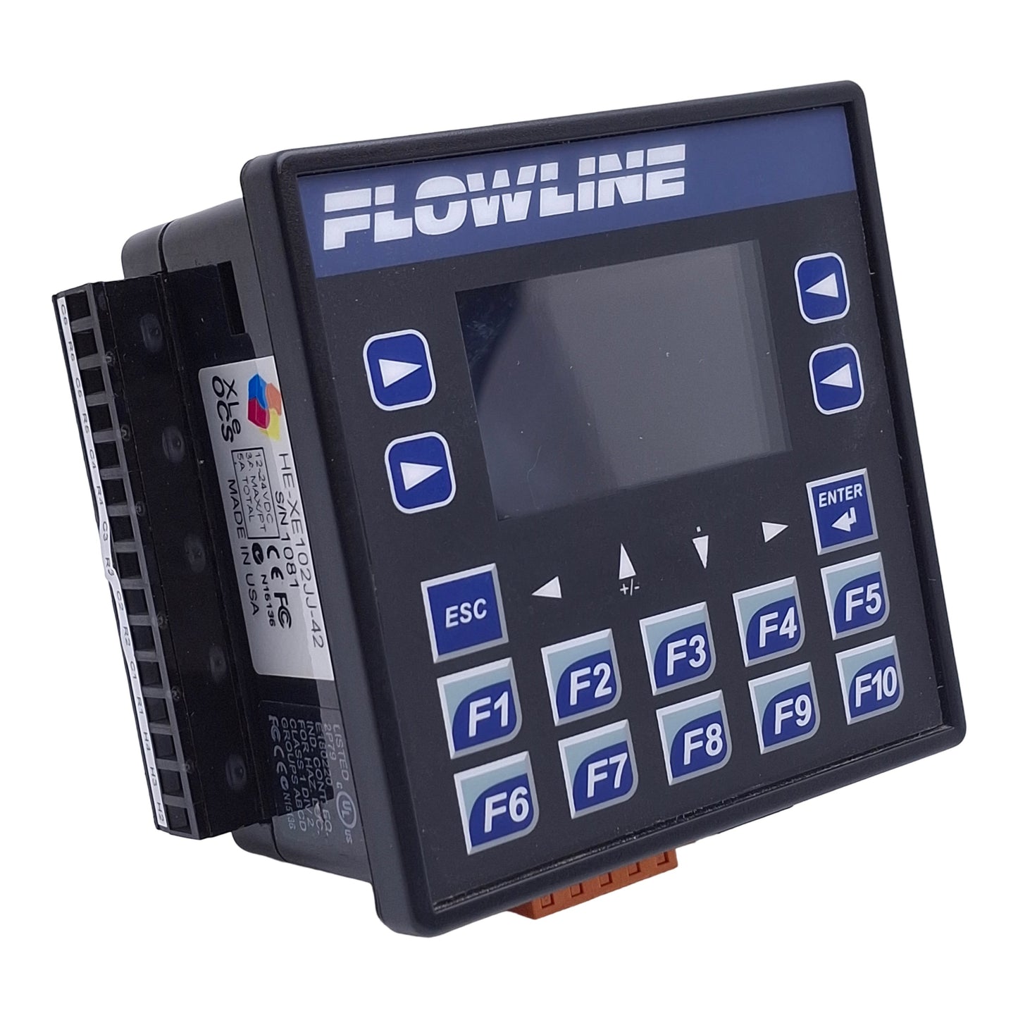 Used Flowline Li90-1001 Multi Tank Level Controller, 4-Inputs, 6 Relay Output, SPST