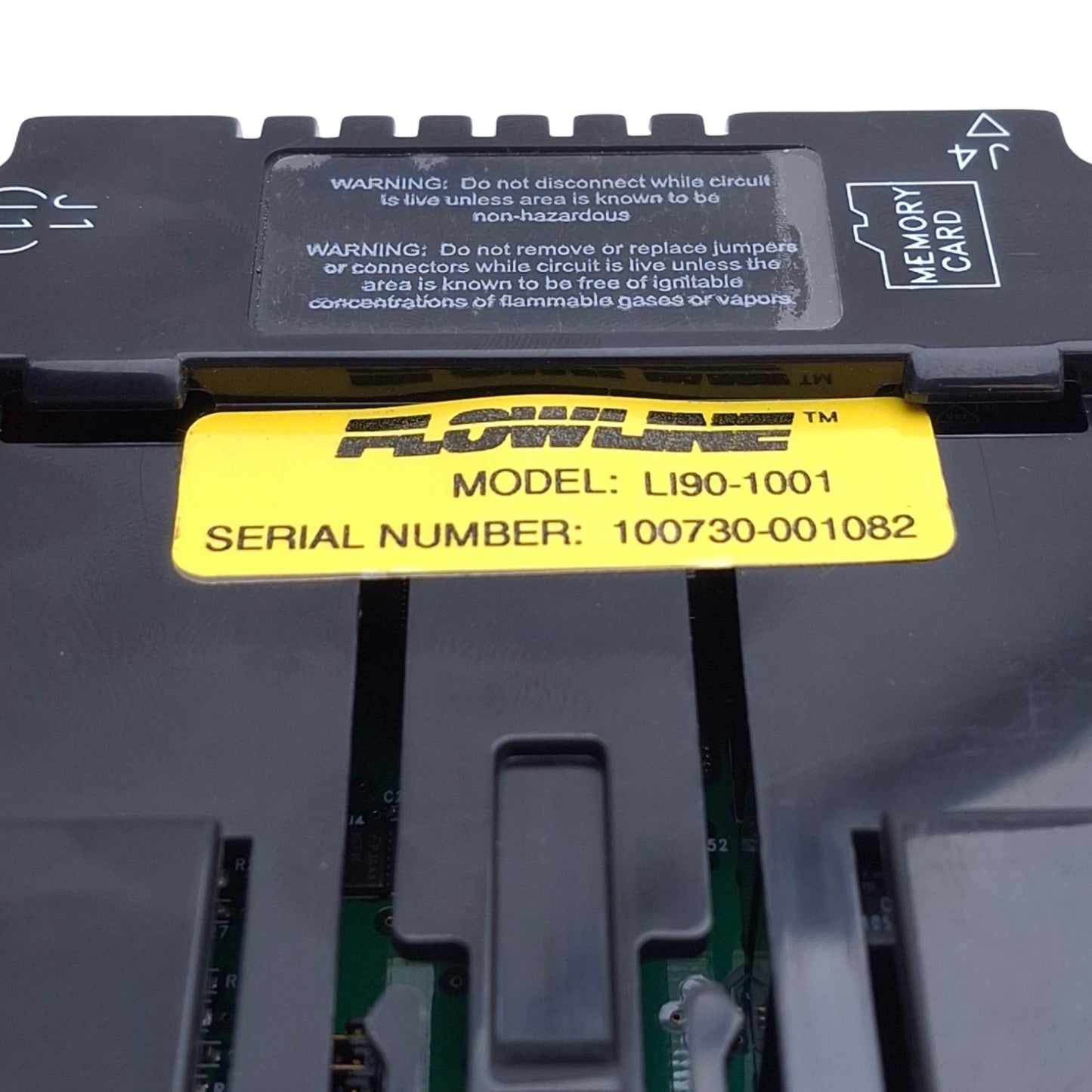 Used Flowline Li90-1001 Multi Tank Level Controller, 4-Inputs, 6 Relay Output, SPST