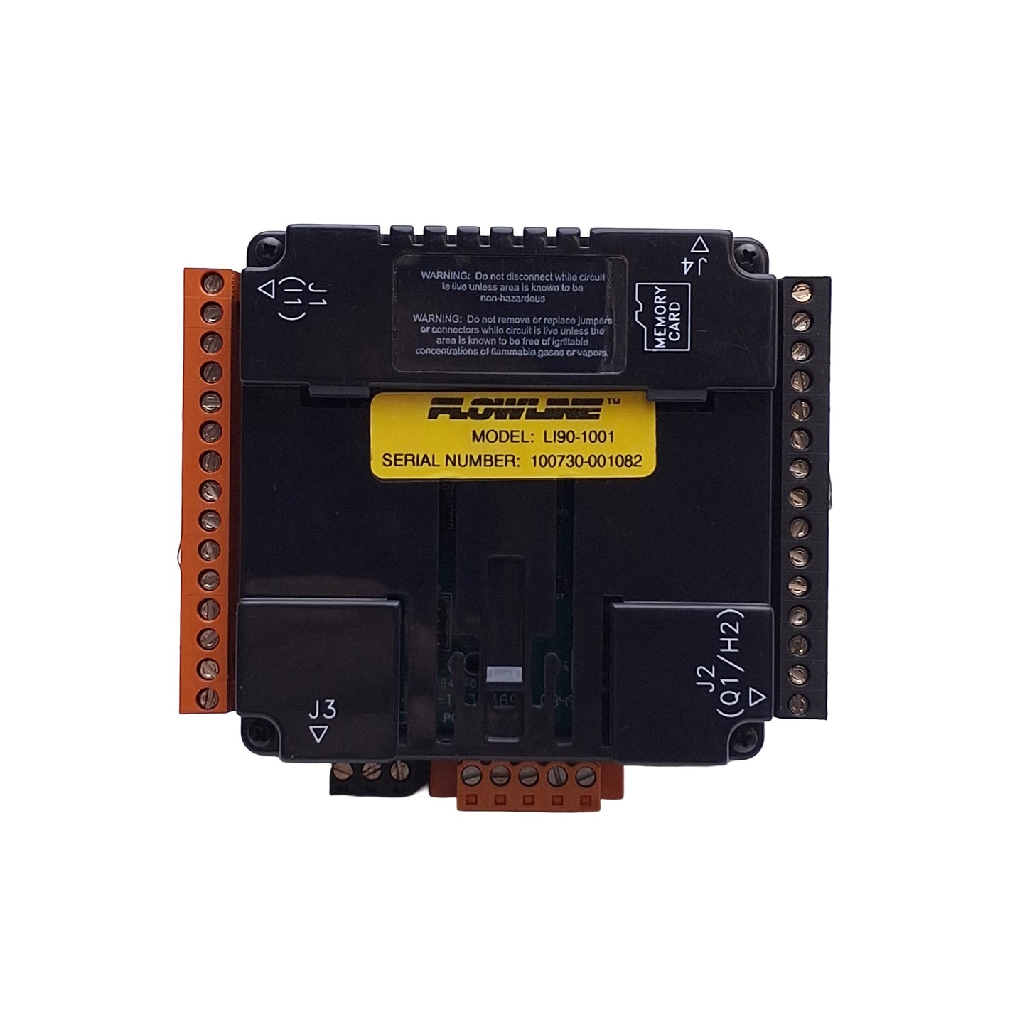 Used Flowline Li90-1001 Multi Tank Level Controller, 4-Inputs, 6 Relay Output, SPST