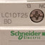 Used Schneider Electric LC1DT25BD Contactor, 4NO, 25A, 10HP @ 3Ø 600VAC, 24VDC Coil