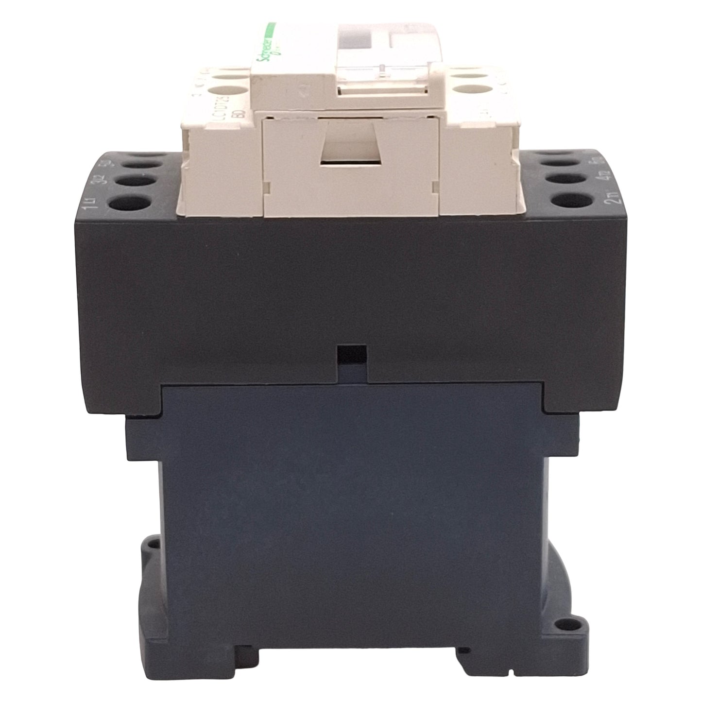 Used Schneider Electric LC1DT25BD Contactor, 4NO, 25A, 10HP @ 3Ø 600VAC, 24VDC Coil