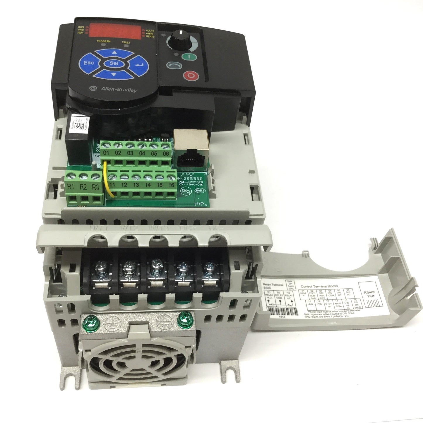 Used Allen Bradley 22F-D8P7N103 PowerFlex 4M AC Drive 380-460VAC 3.7kW/5HP 0-400Hz