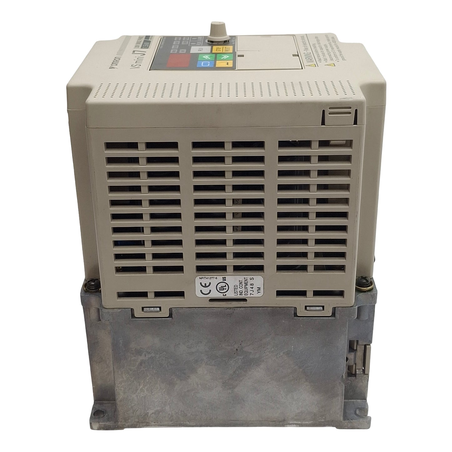 Used Omron CIMR-J7AZB1P5 VS mini J7 Compact Invertor, 1-Phase 200VAC In, 1.5kW