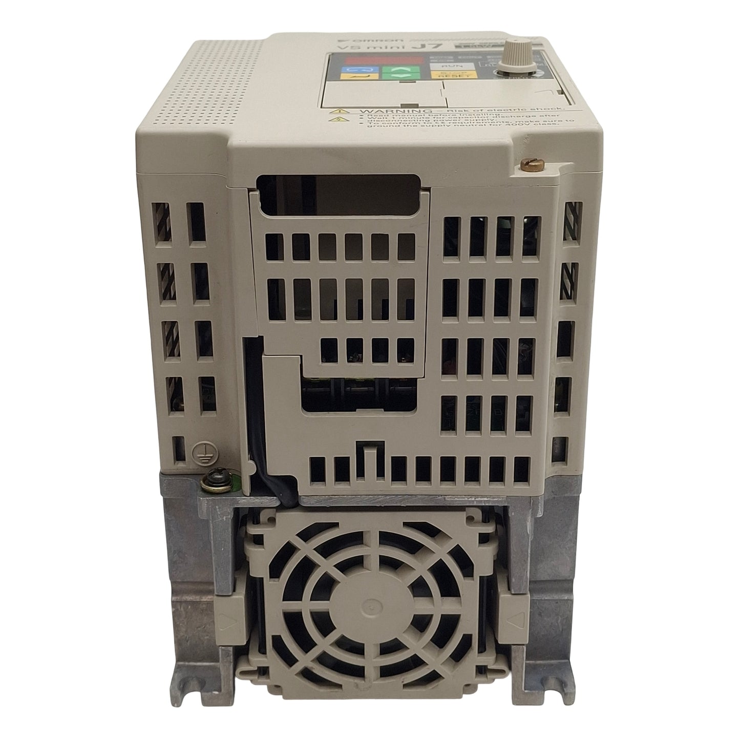 Used Omron CIMR-J7AZB1P5 VS mini J7 Compact Invertor, 1-Phase 200VAC In, 1.5kW