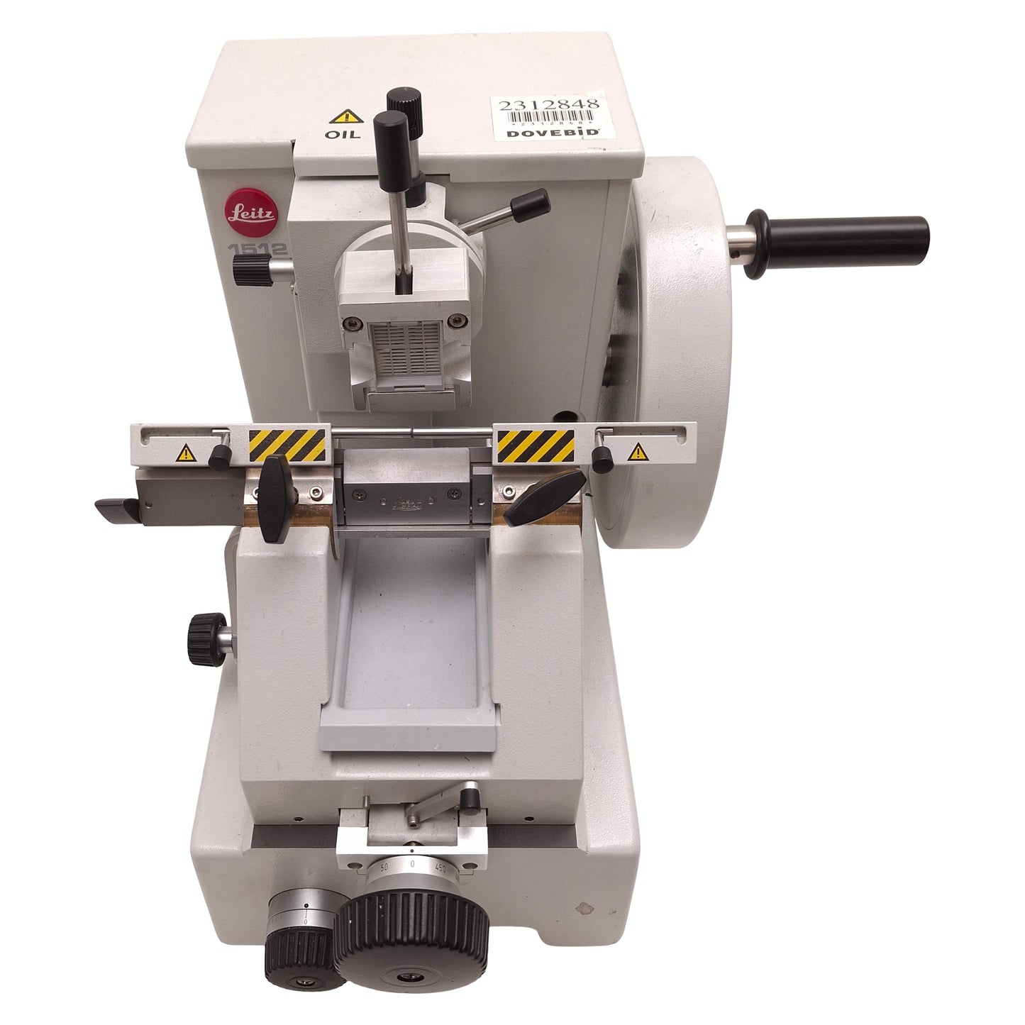 Used Leitz 1512 Rotary Microtome 1µm to 25µm Thickness Range *Missing Specimen Clamp*