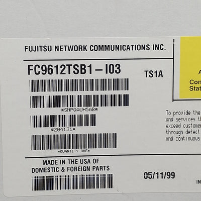 New Fujitsu FC9612TSB1-I03 TS1A Fibre Channel Switch Module Card, 12-Port 8Gbps