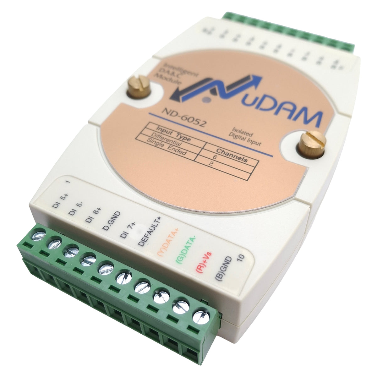 Used ADLINK ND-6052 8 Channel Digital Input Module 10-30VDC, 1.2kOhms Limit