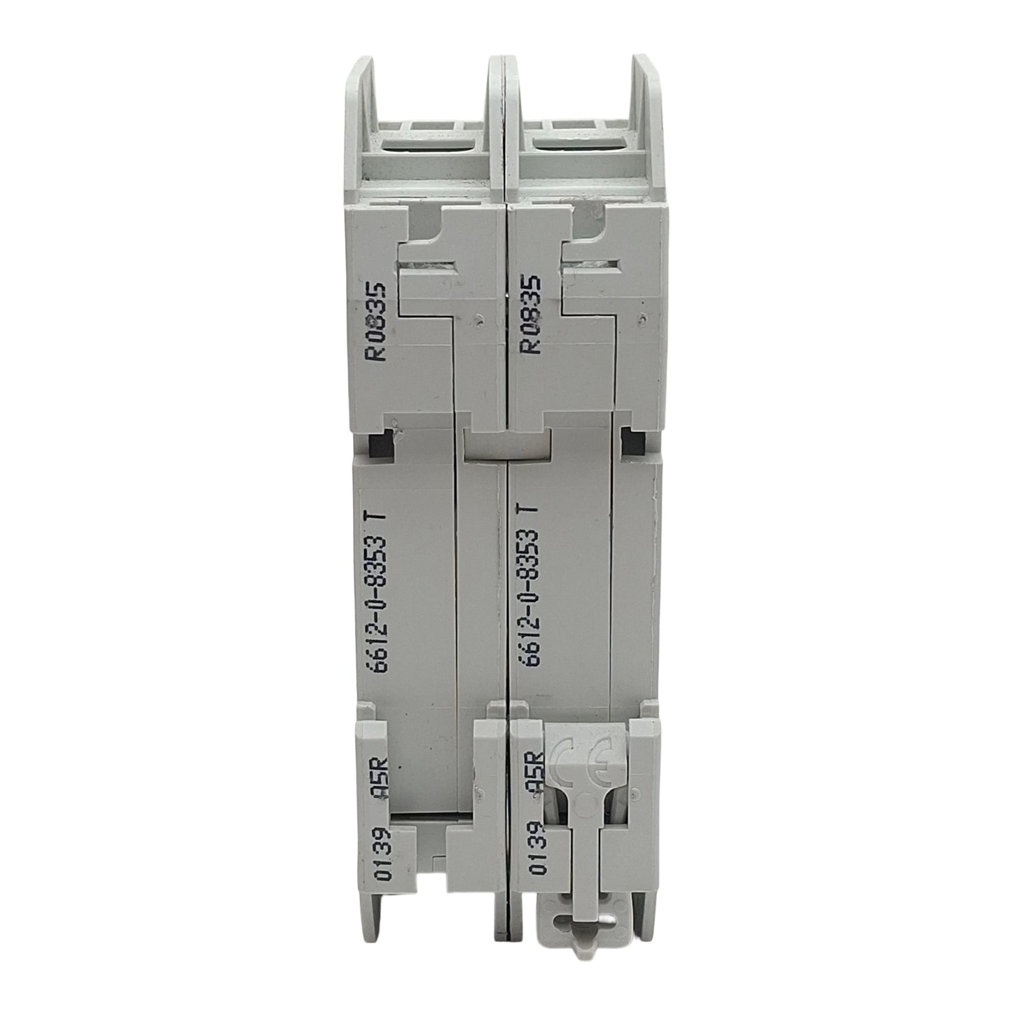 Used Schneider Electric 60150 Circuit Breaker, 2-Pole, 35A 240VAC/125VDC, DIN Rail