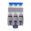New – Open box Altech Corp 3DU8L Circuit Breaker 3 Pole, 277VAC, DIN Rail, 8A, E305318