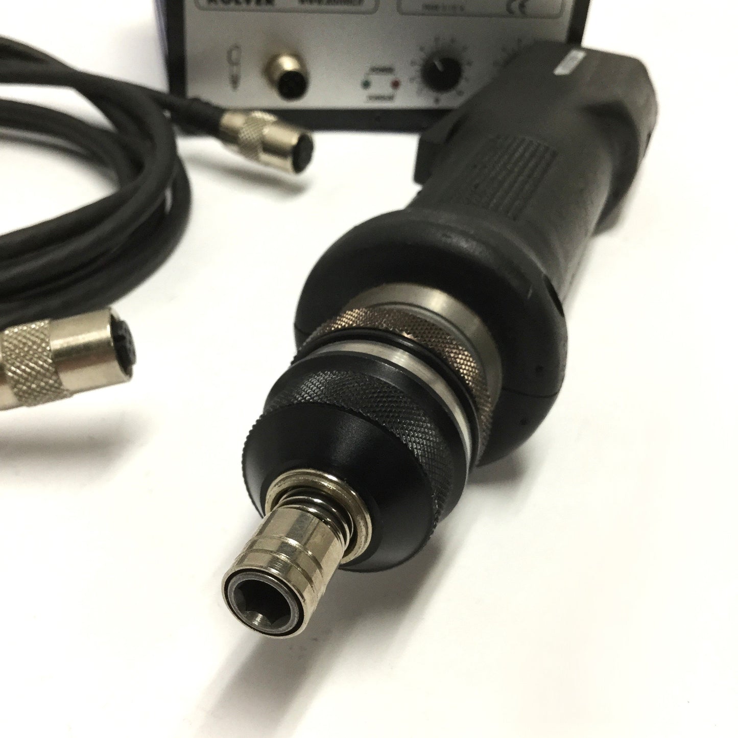 Used Kolver RAF38NS/FR Electric Torque Screwdriver w/EDU1FR Power Supply Control Unit
