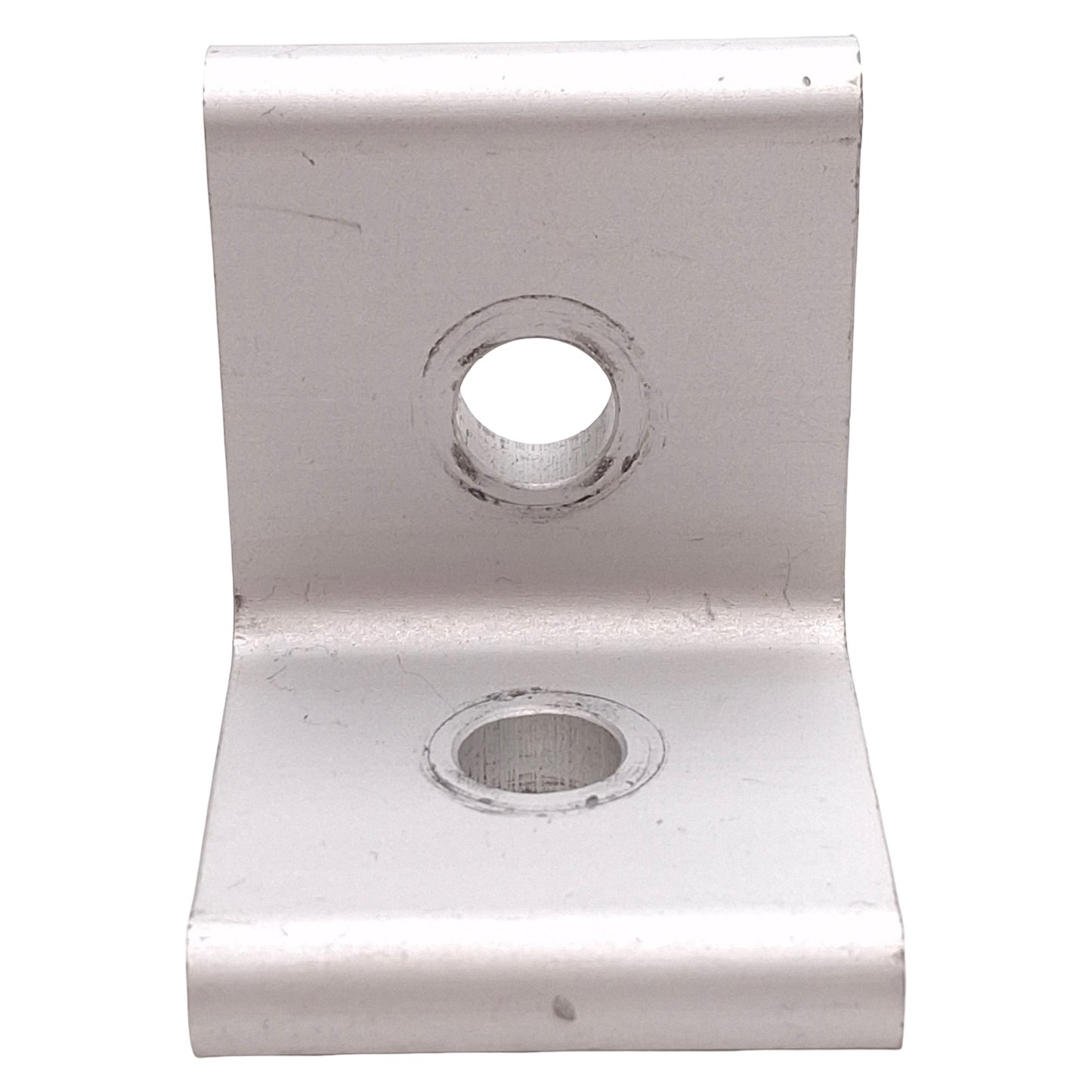 Used Lot of 10 80/20 40-4302 Inside Corner Bracket, 2-Hole, 40-Series, Aluminum