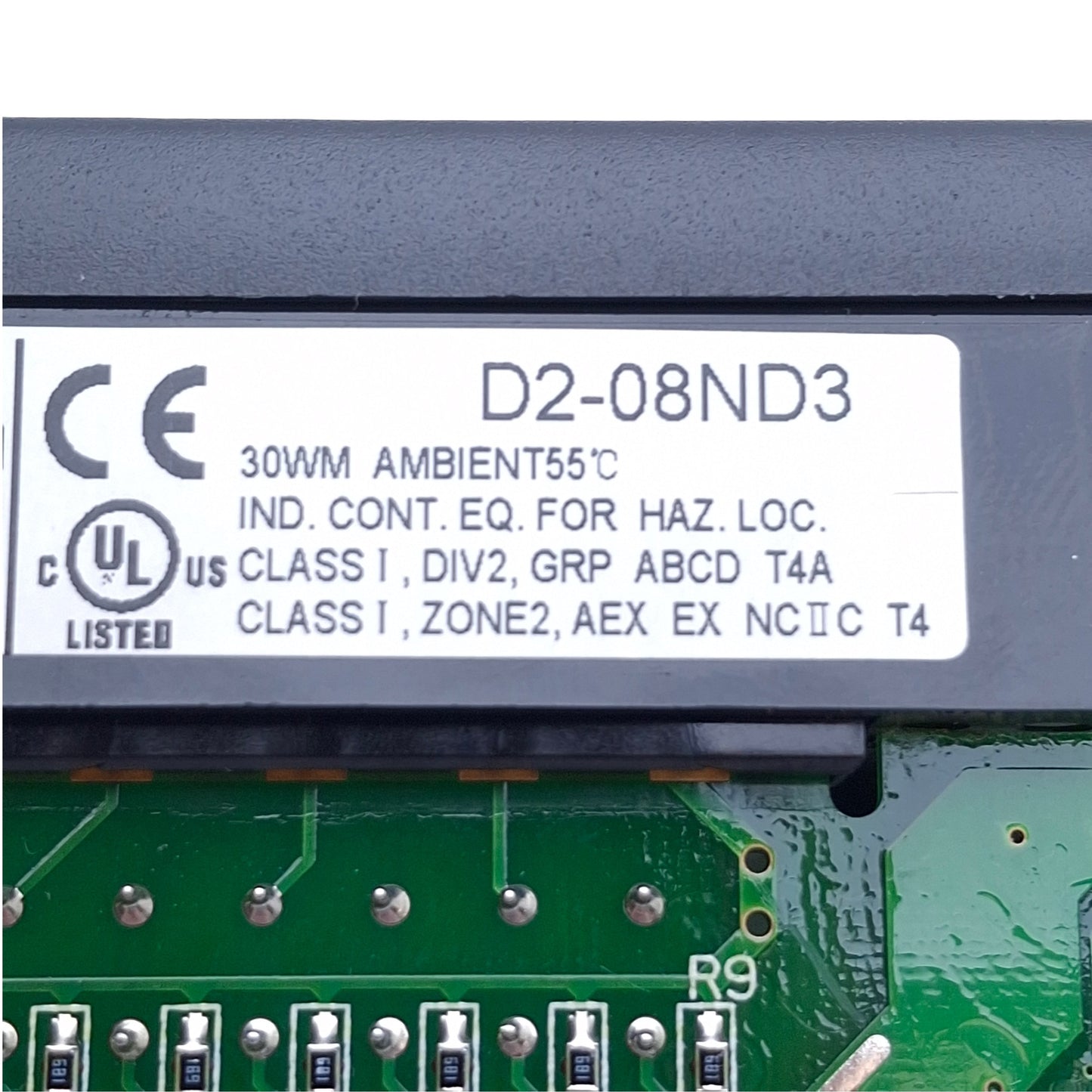 Used Automation Direct D2-08ND3 Discrete Input Module 12-24VDC, 8 Points Per Common