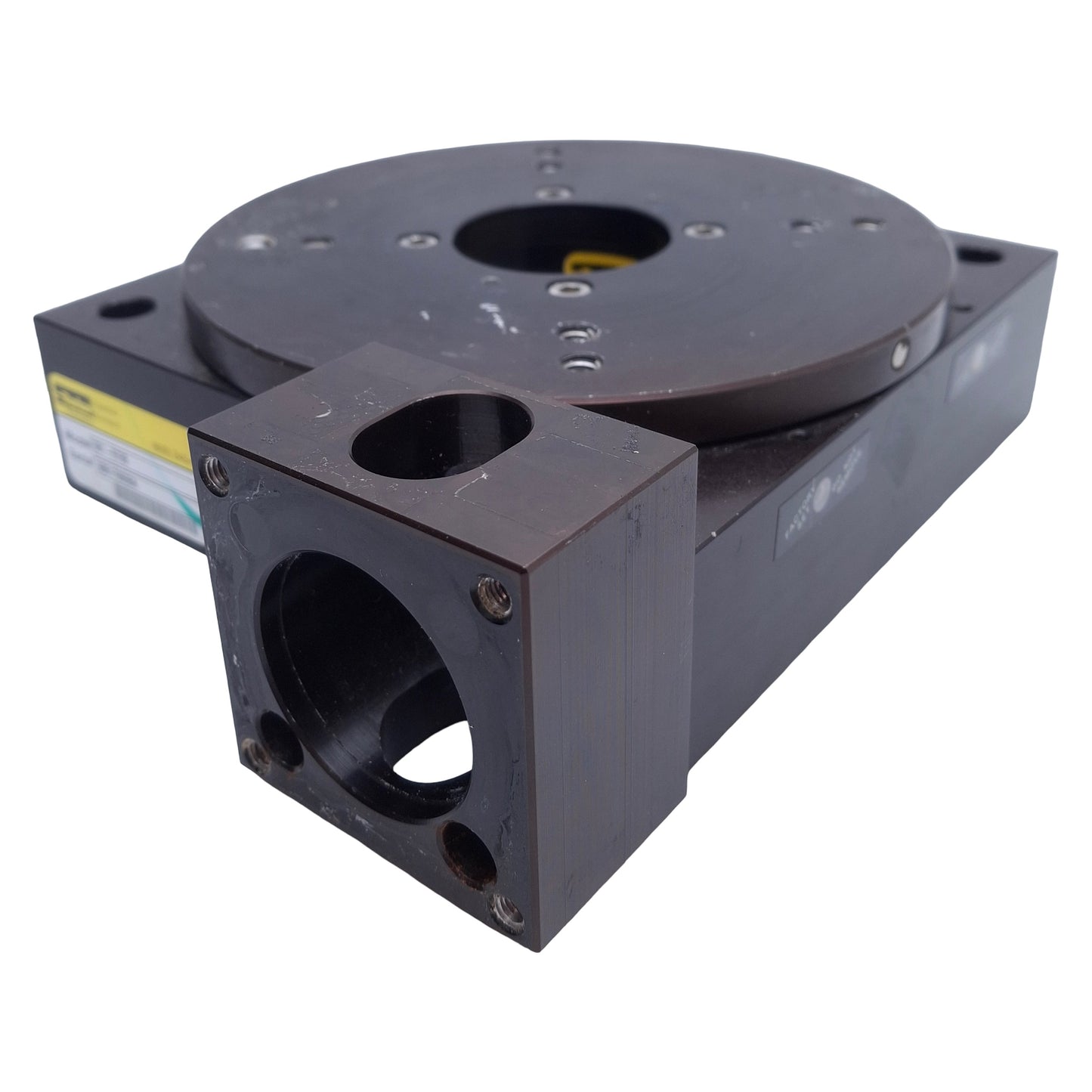 Used Parker 30006-S Rotary Positioner 150lbs Load, 0.12arc-min, ø6" OD, ø1.75" ID