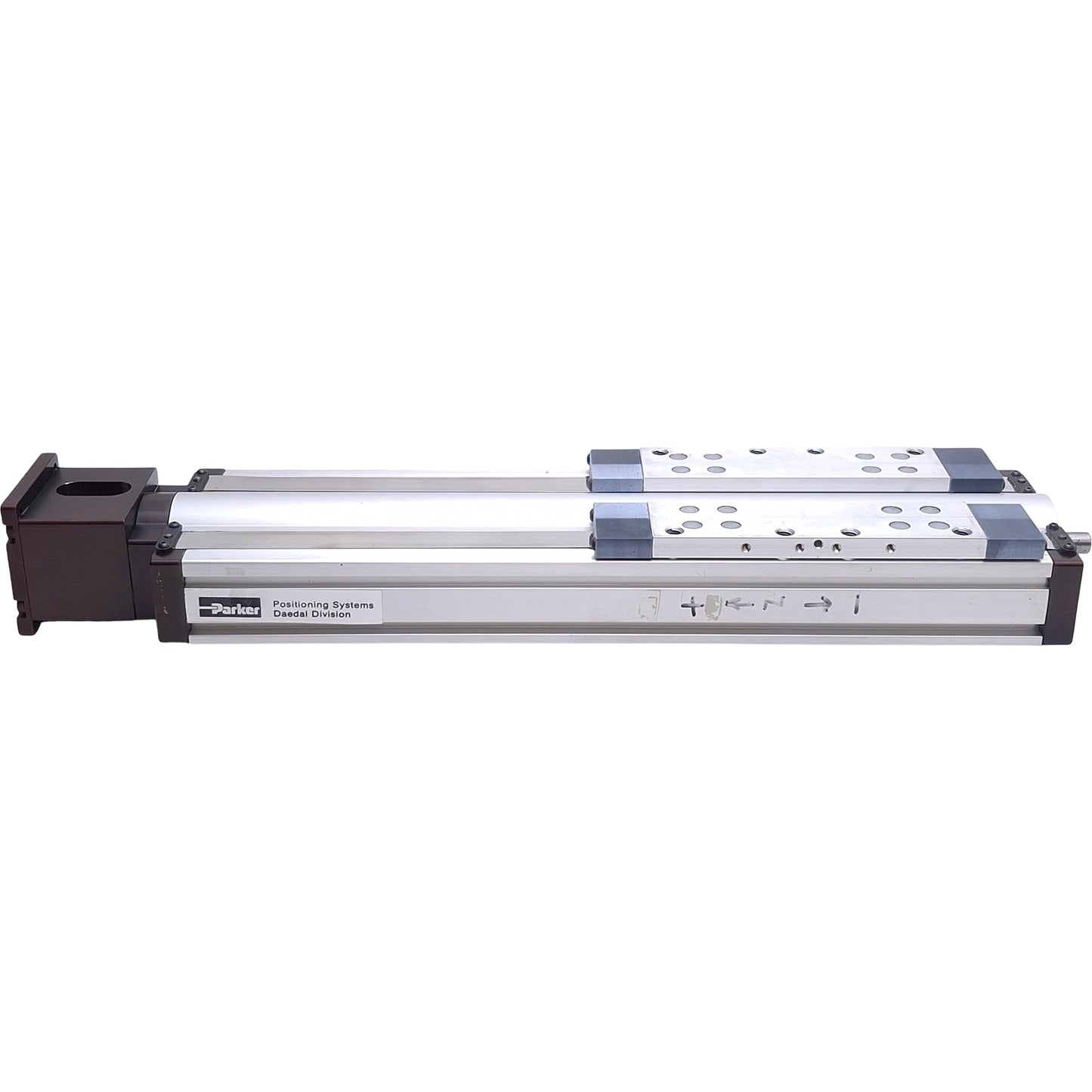 Used Parker 404150XRMSD2H1L1C1M3E5 Linear Actuator, 150mm Travel, *No Encoder*