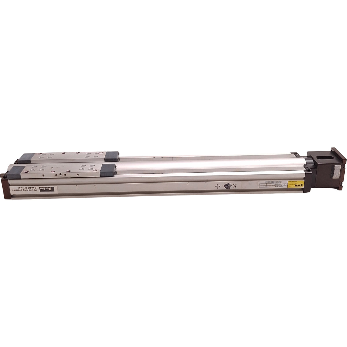 Used Parker 404300XRMSD2H1L1C1M3E5 Linear Actuator, 300mm Travel, *No Encoder*