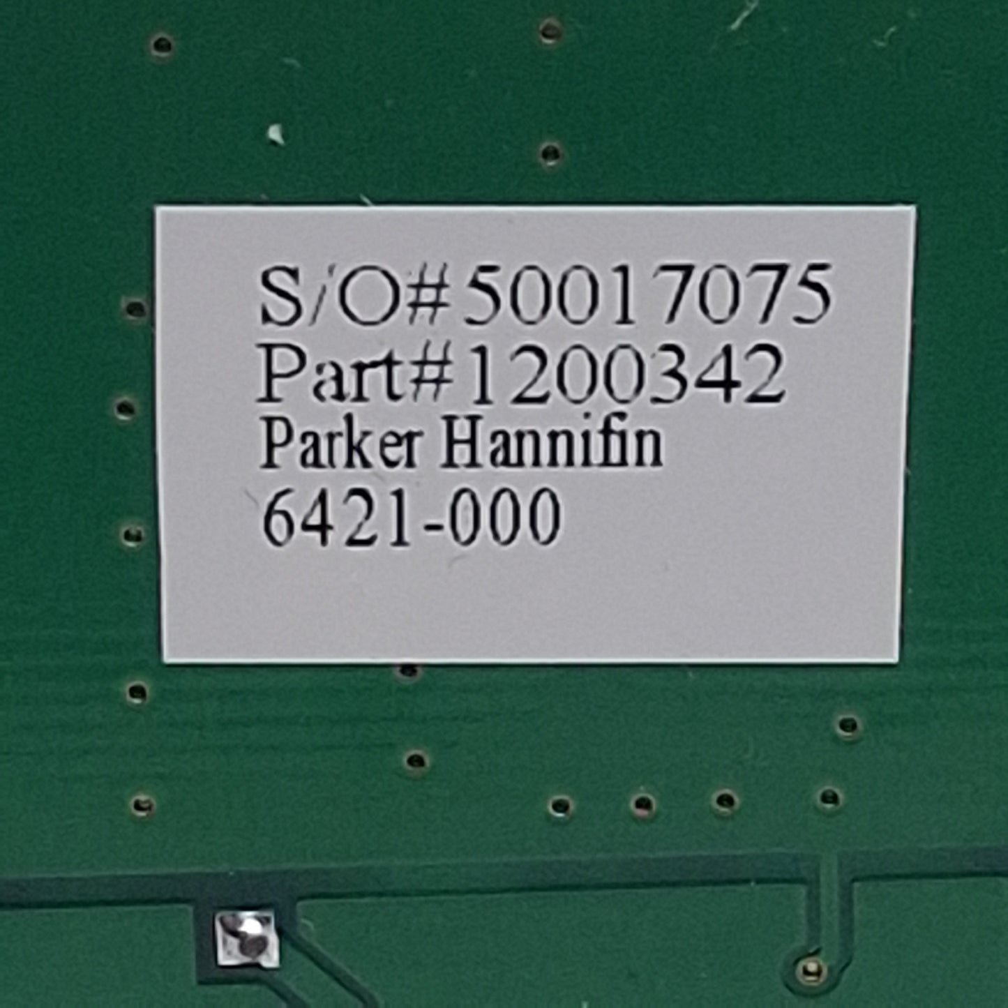 Used Parker 952956 1200342 POO35 REV.B Sporlan IB3 Interface Board, 24VDC, SDR-3/X