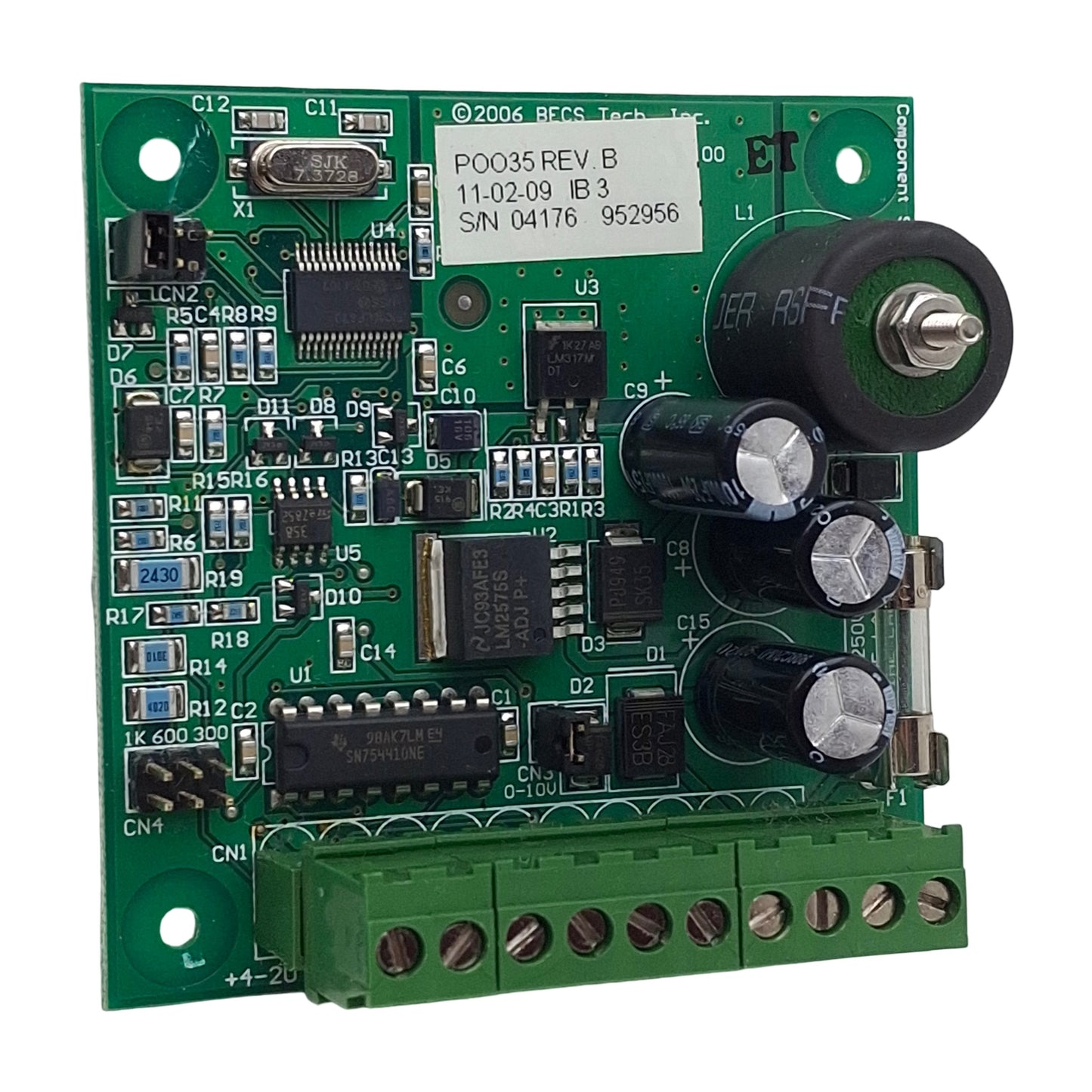 Used Parker 952956 1200342 POO35 REV.B Sporlan IB3 Interface Board, 24VDC, SDR-3/X