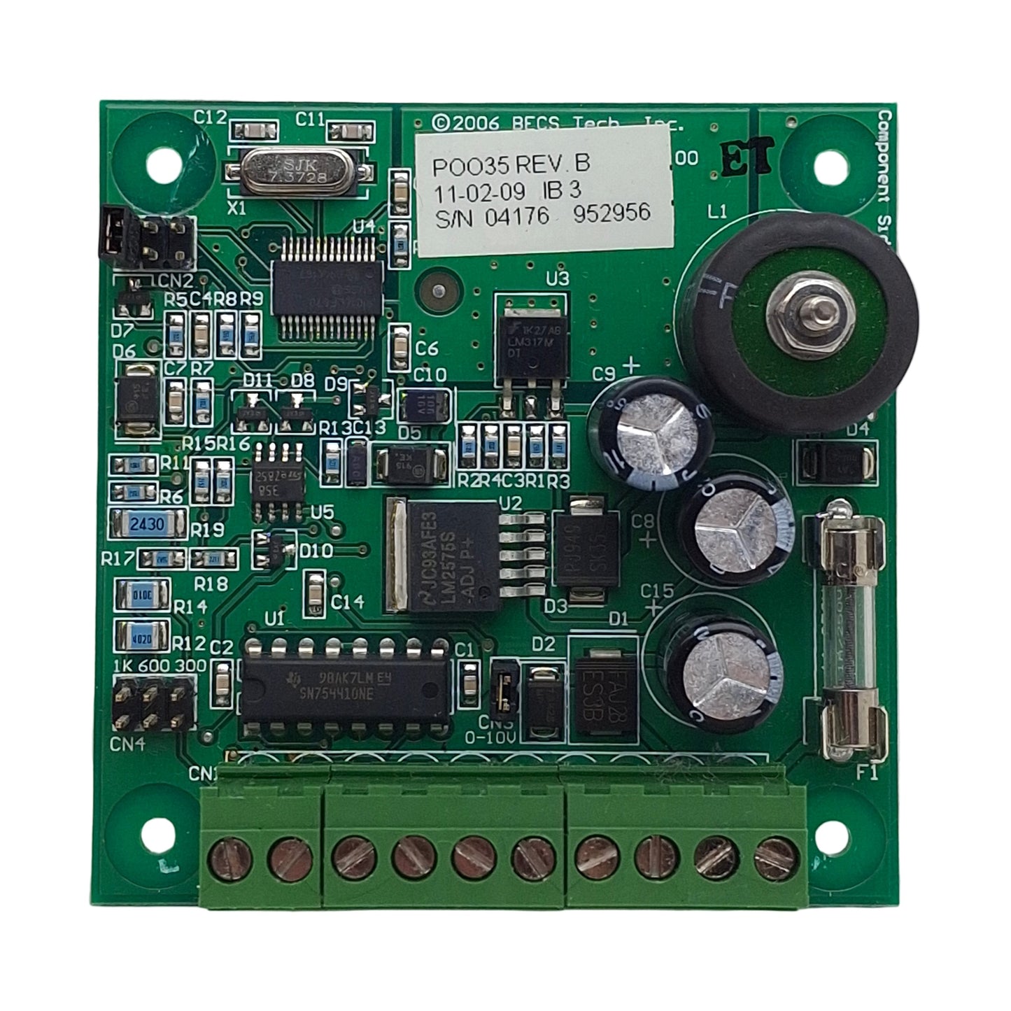 Used Parker 952956 1200342 POO35 REV.B Sporlan IB3 Interface Board, 24VDC, SDR-3/X