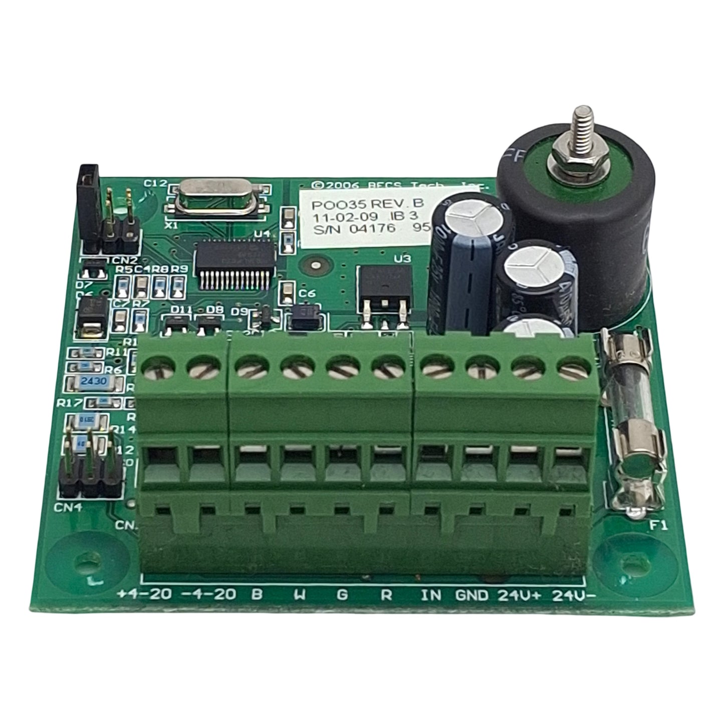 Used Parker 952956 1200342 POO35 REV.B Sporlan IB3 Interface Board, 24VDC, SDR-3/X