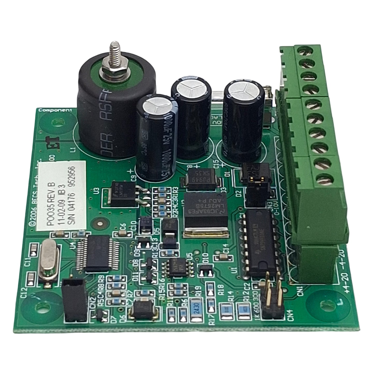 Used Parker 952956 1200342 POO35 REV.B Sporlan IB3 Interface Board, 24VDC, SDR-3/X