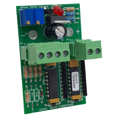 Used Control Concepts 1021A Zero-Cross SCR Power Controller Board, 4-20mA
