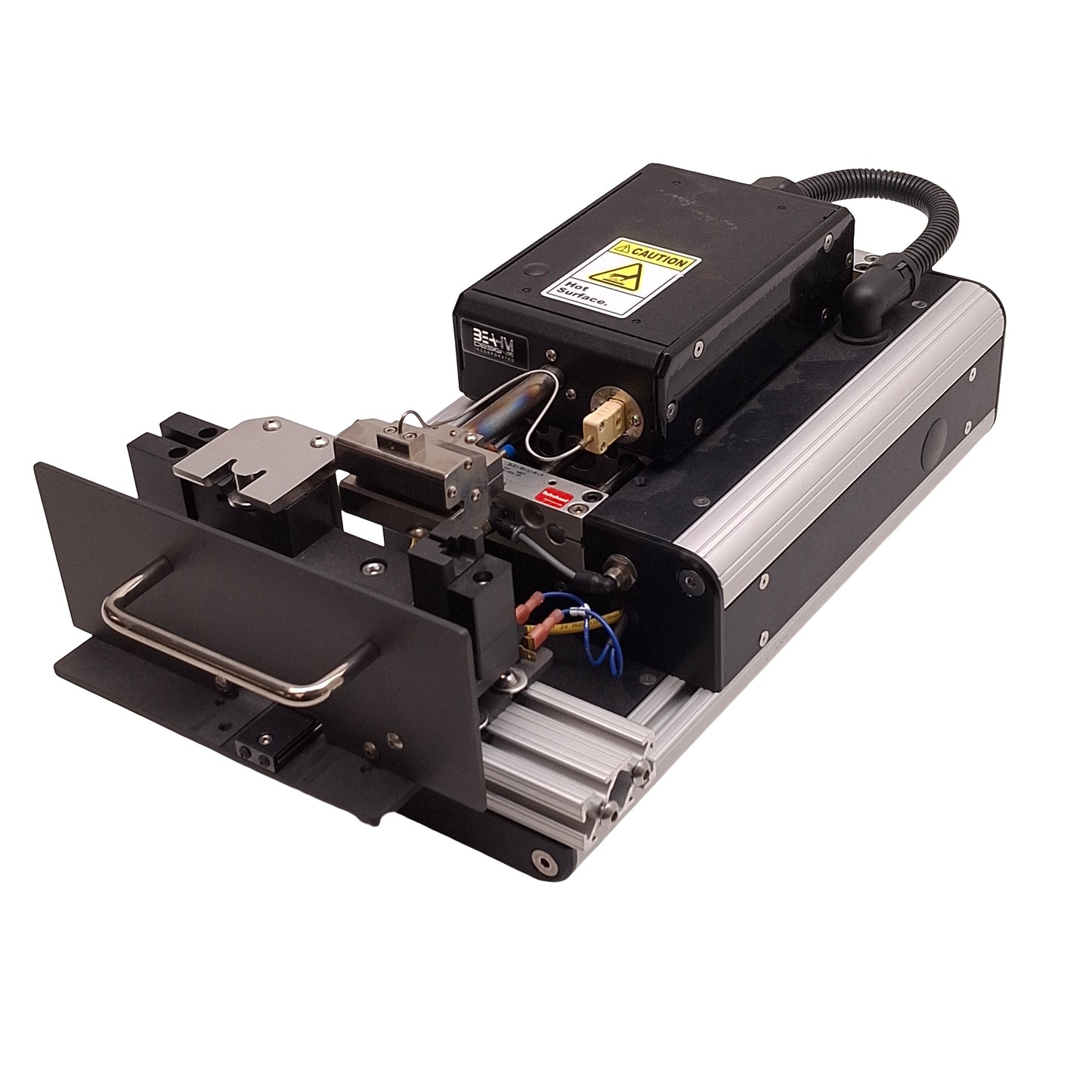 Used Beahm Series 212 Cath Station W/ Nozzle And Chassis, 2.0in W x 0.187in D