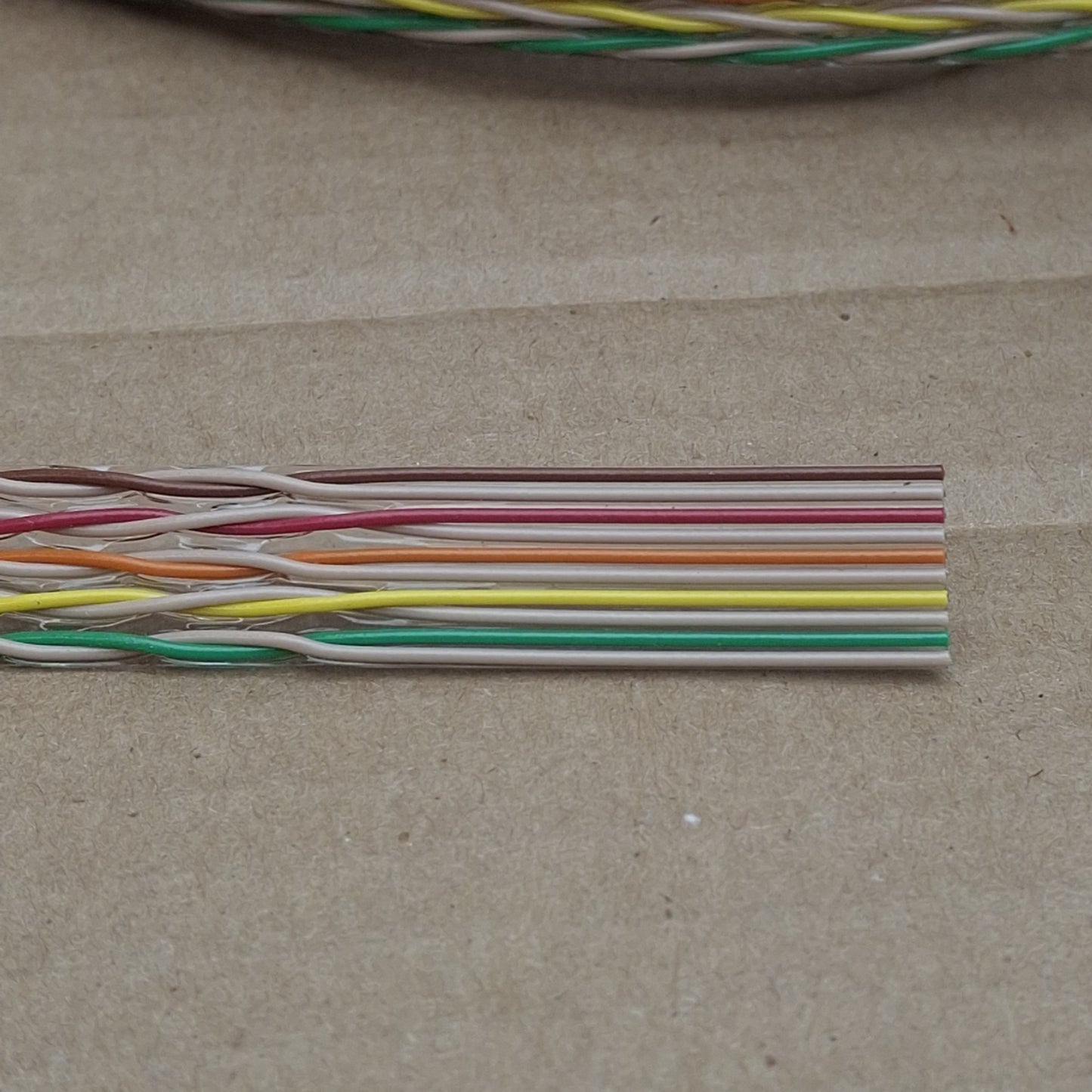 New 3M 1700/10SF Hook up & Lead Flat Cable, 100ft L x 0.50in W, 10-Con, 26AWG, 300V