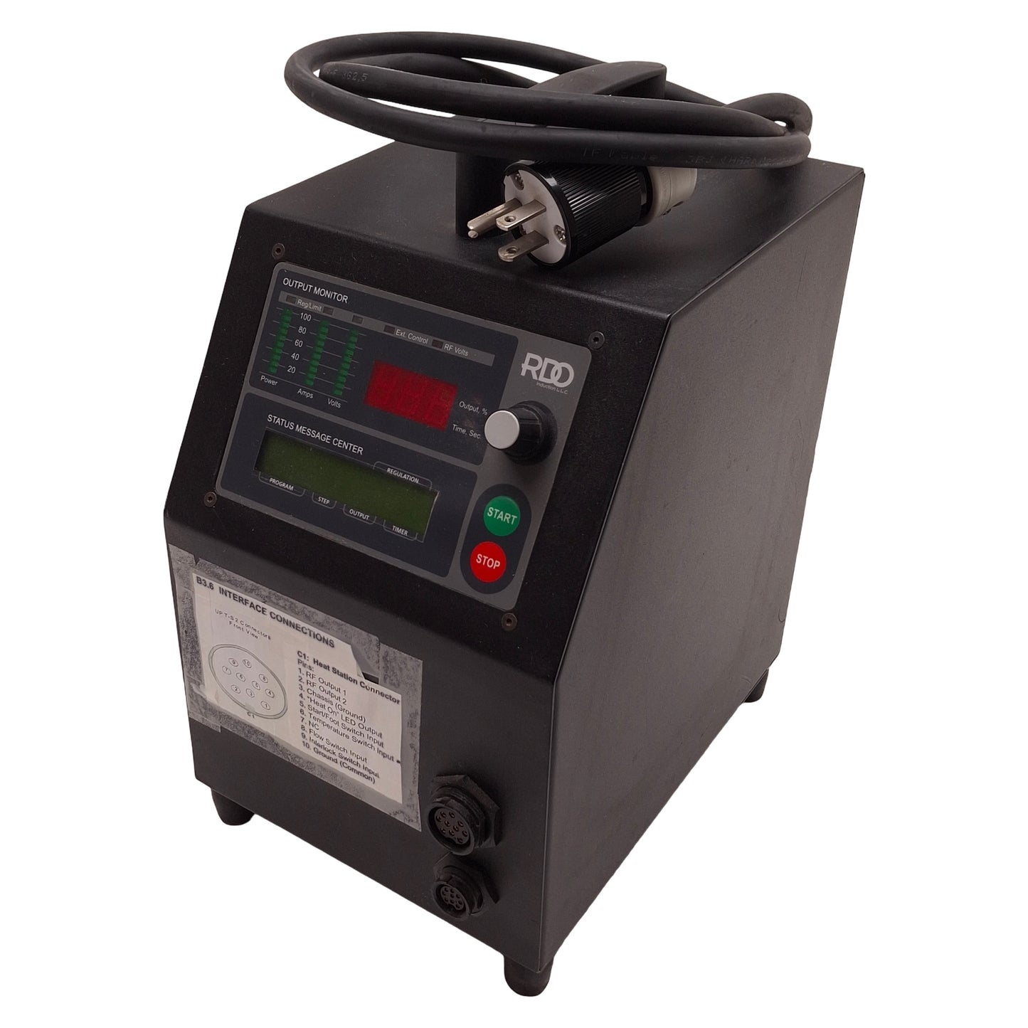 Used RDO Flex Heat 2.0 Induction Heater Power Supply 110V/230V Int, 1.2kW-2.0kW Out