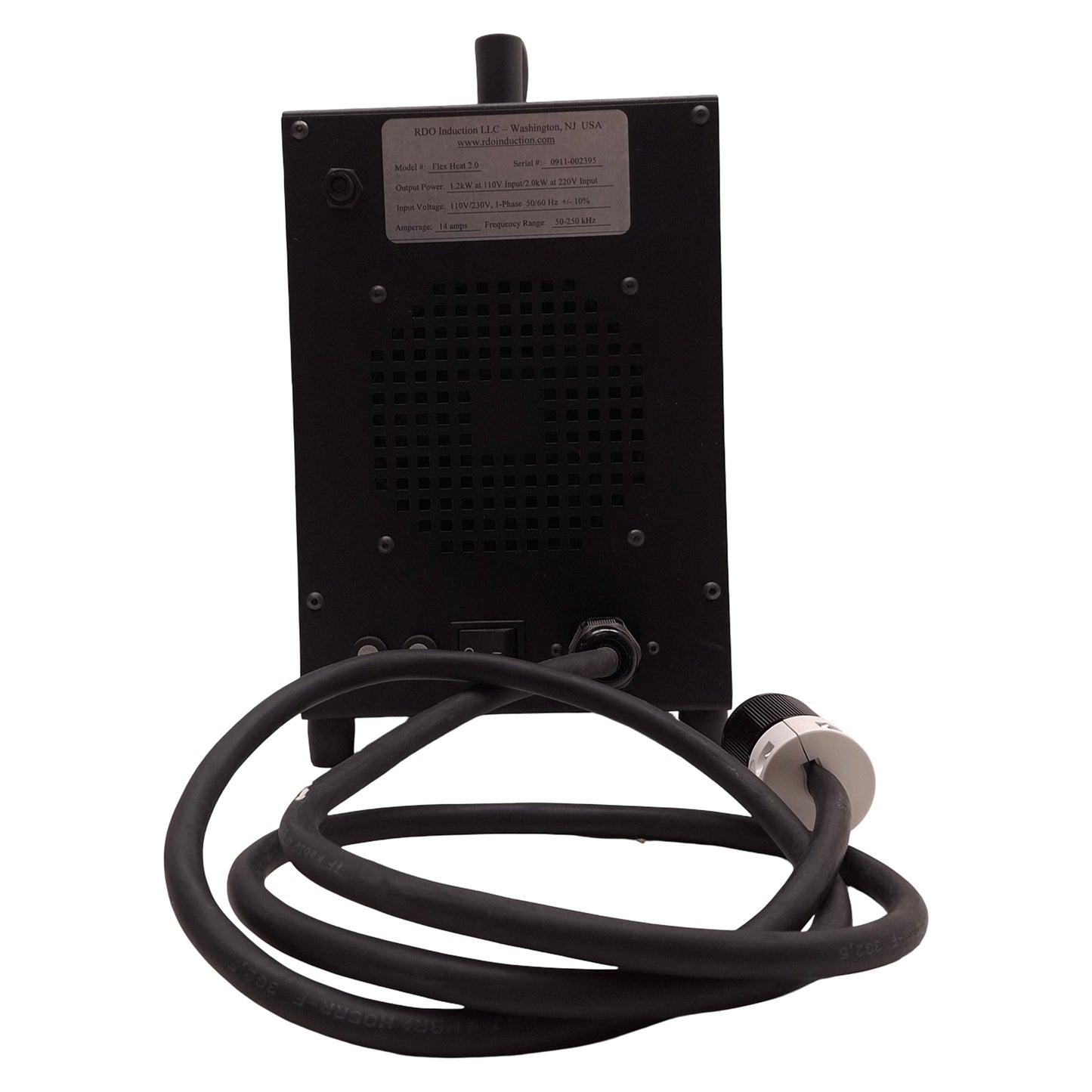 Used RDO Flex Heat 2.0 Induction Heater Power Supply 110V/230V Int, 1.2kW-2.0kW Out