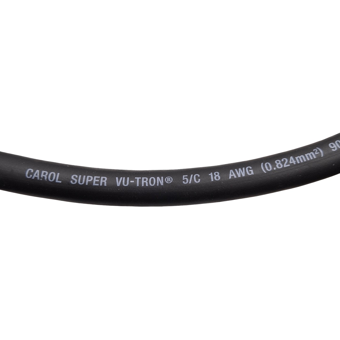 New Carol 09805.99.01 Super Vu-Tron Portable Cord, 18AWG, 5C, SOOW, 600V, 40ft