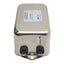 Used Schaffner FN2090BZ-10-06 Power Line Filter, 1-Phase, 10A 110/250VAC, Spade 0.25"