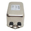 Used Schaffner FN2090BZ-10-06 Power Line Filter, 1-Phase, 10A 110/250VAC, Spade 0.25"