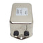 Used Schaffner FN2090-10-06 Power Line Filter, 1-Phase, 10A, 110/250VAC, Spade 0.25in