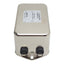 Used Schaffner FN2090-10-06 Power Line Filter, 1-Phase, 10A, 110/250VAC, Spade 0.25in