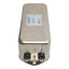 Used Schaffner FN2070B-10-06 Power Line Filter, 1-Phase, 10A, 110/250VAC, Spade 0.25"