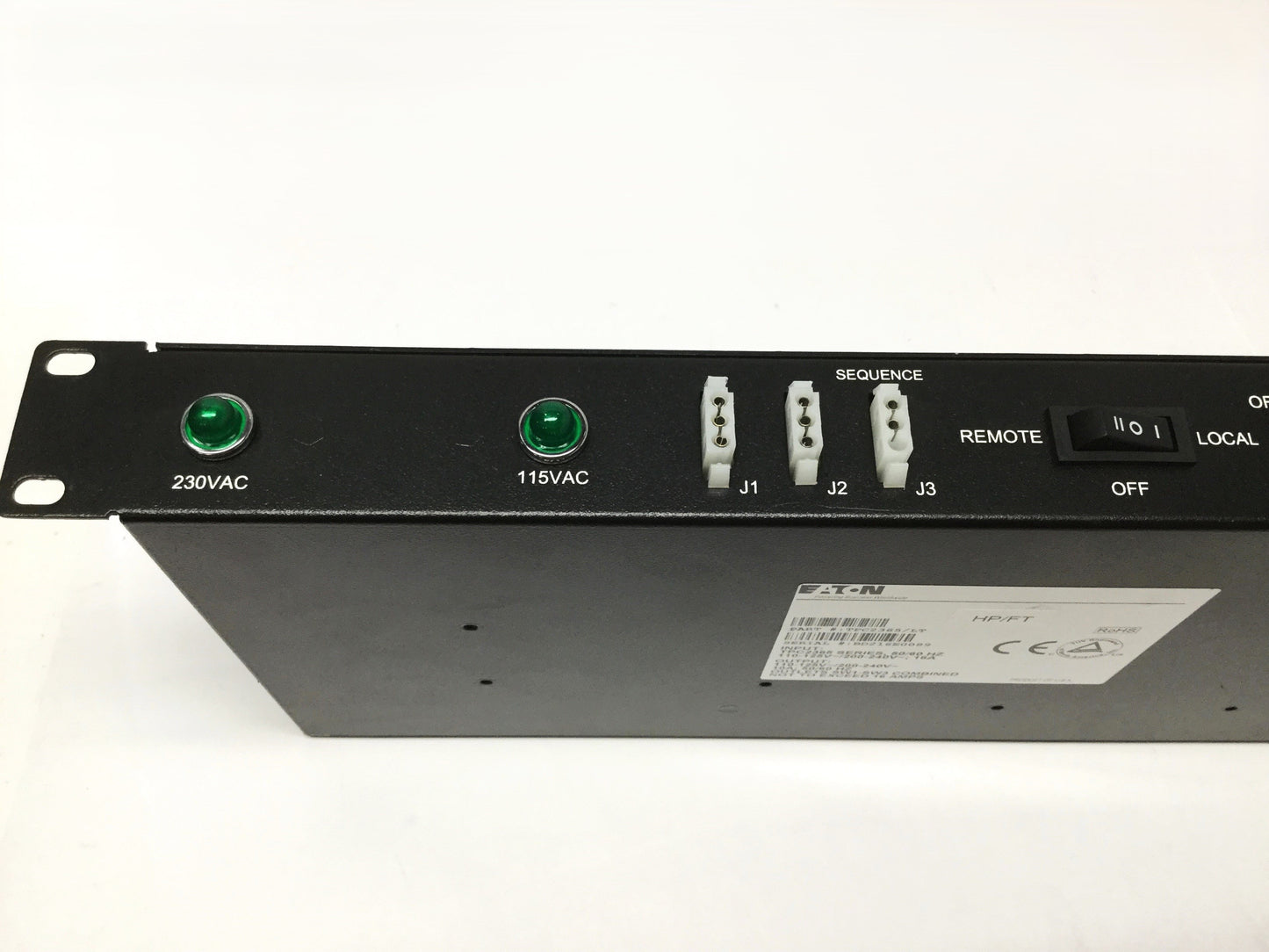 Used Eaton TPC2365-LT REPO Rack Mount PDU Power Distribution 120VAC 16A, 12 Outlets
