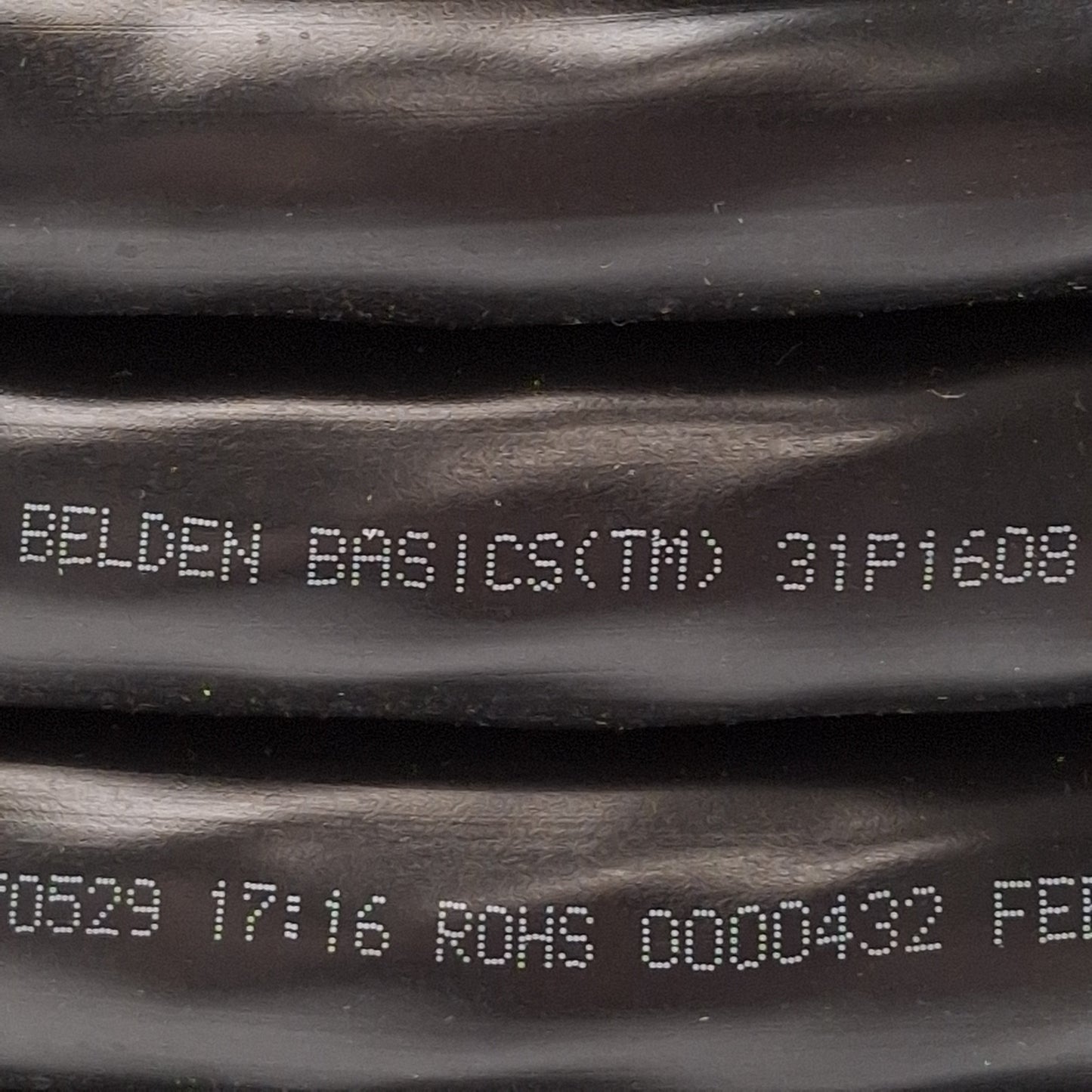 New Belden 31P1608 Instrumentation Cable, 16AWG, 8 Pair, PLTC-ITC, 300V, 200ft