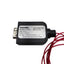 Used Futek LCM100 Miniature In Line Load Cell 1000g Capacity 10VAC/DC, 1mV/V, 2x M3