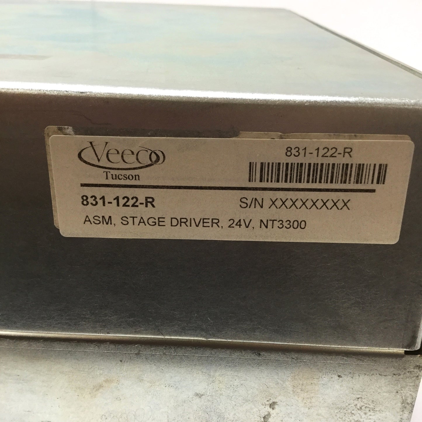 Used Veeco Wyko 831-122-R 24V Stage Driver X & Y-Axis NT3300 Optical Surface Profiler