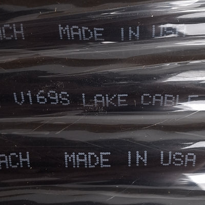 New Lake Cable V169S Shielded Tray Cable, 16AWG, 9C, TC-ER, PVC/Nylon, 600V, 250ft