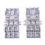 Used Lot of 2 Allen Bradley 700-HN154 Relay Sockets, 11-Pin Blade, 15A 300VAC Max