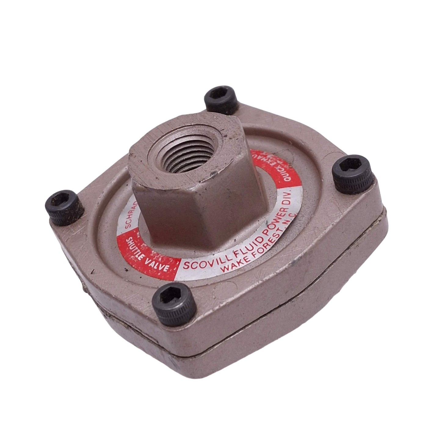 Used Schrader Bellows 3340-9001 Quick Exhaust Valve, G 1/4in to G 3/8in, 150psi