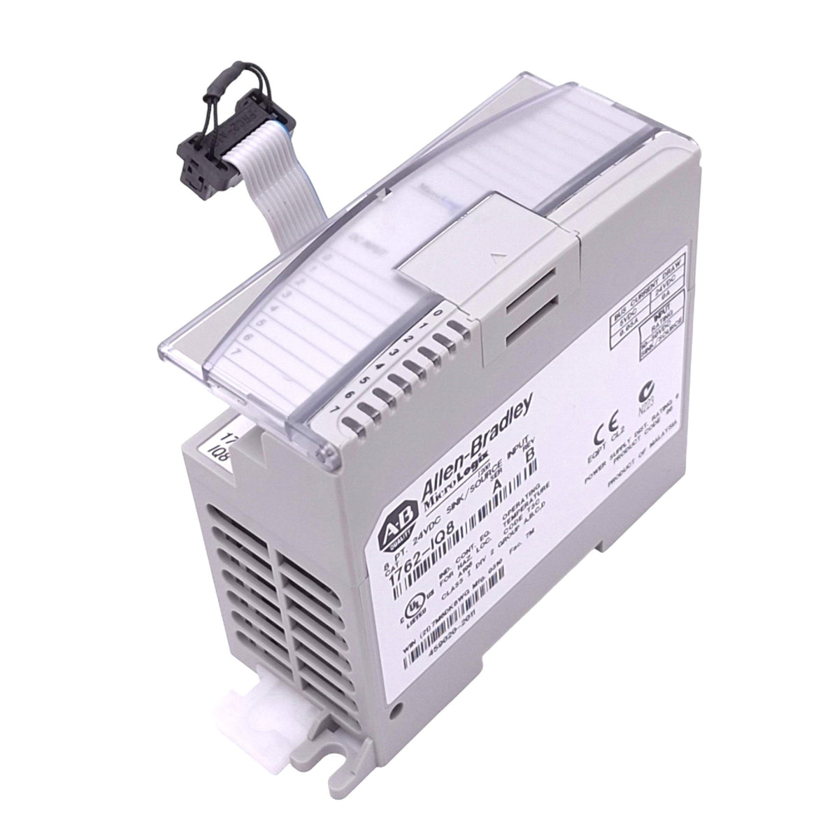 Used Allen Bradley 1762-IQ8 MicroLogix1200 DC Input Module, 8-Point, 10-30VDC Max