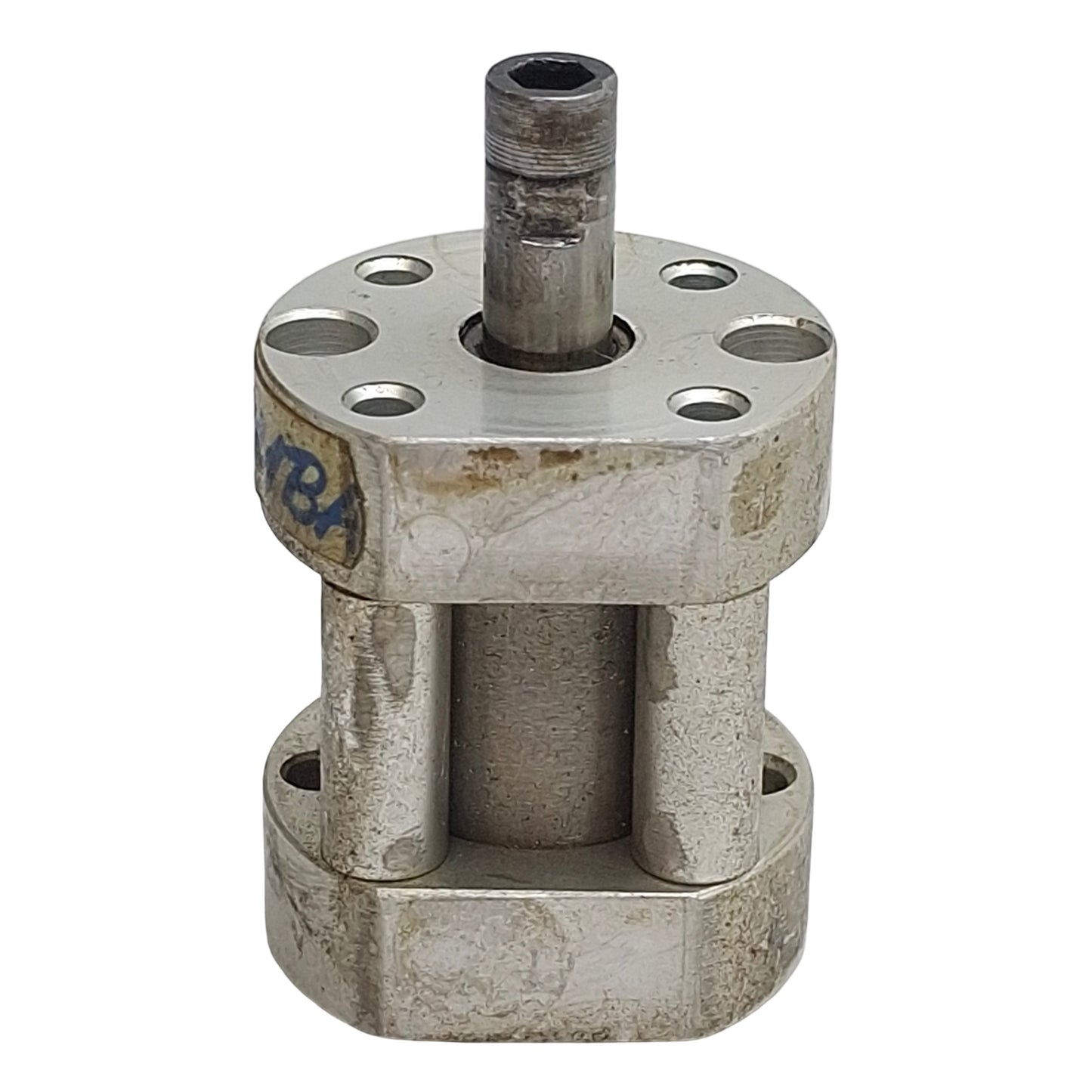 Used Bimba FOR-020.25 Flat-1 Pneumatic Cylinder, ø9/16in Bore, 0.25in Stroke, #10-32